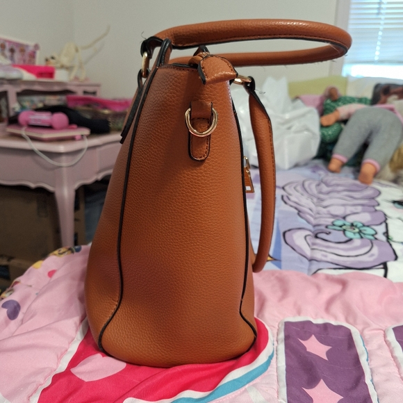 Brown leather purse - Picture 2 of 16